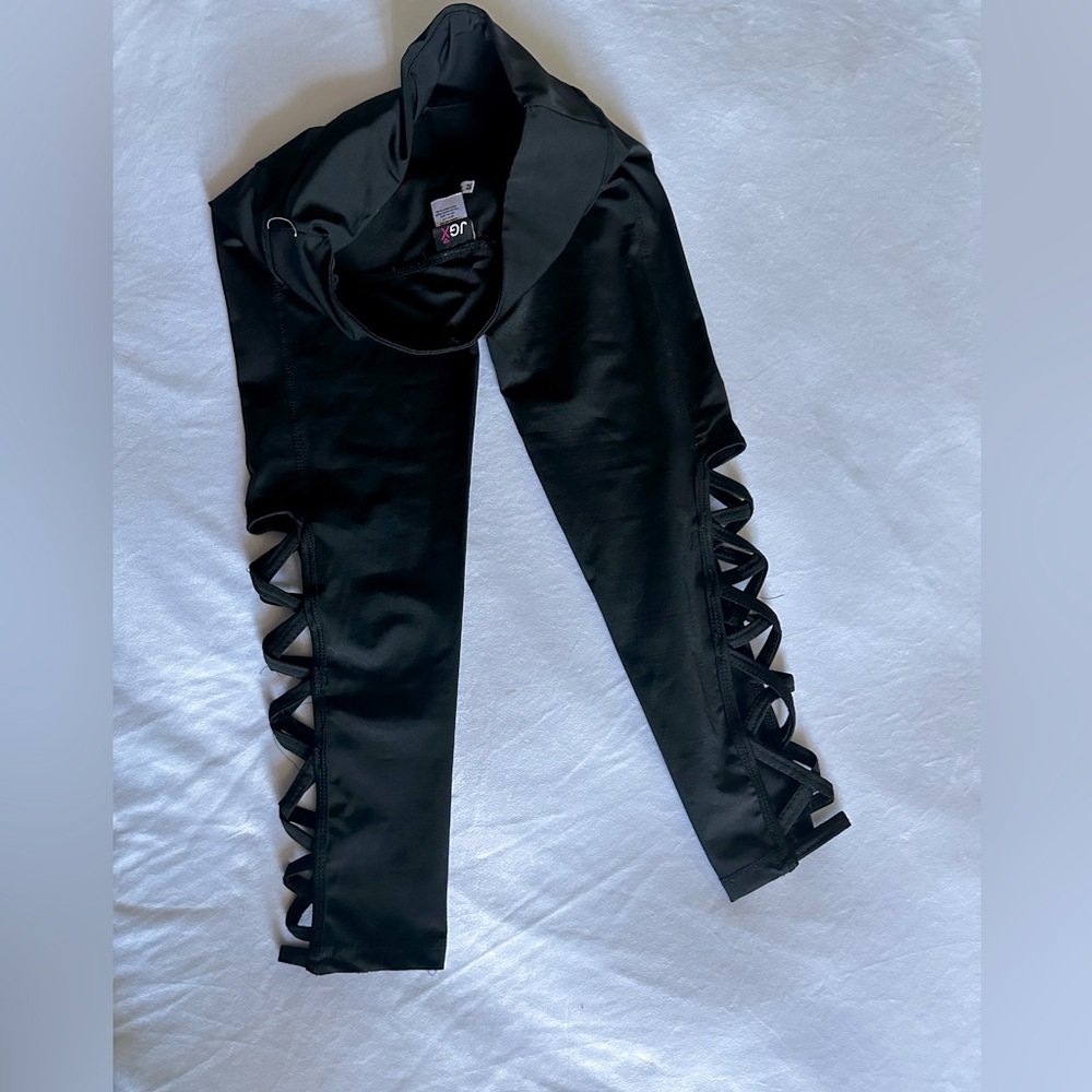JGX Women Black Activewear Leggings Pants Size Medium - Picture 12 of 13